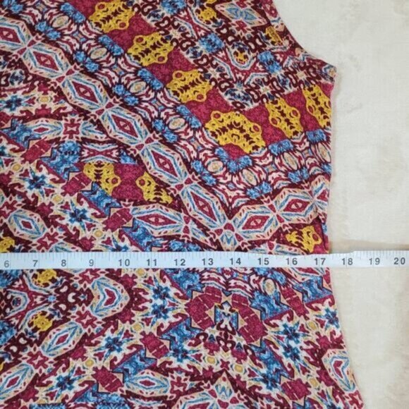 Maeve x Anthropologie Lilt Print Swing Dress - Size Large - Picture 8 of 10